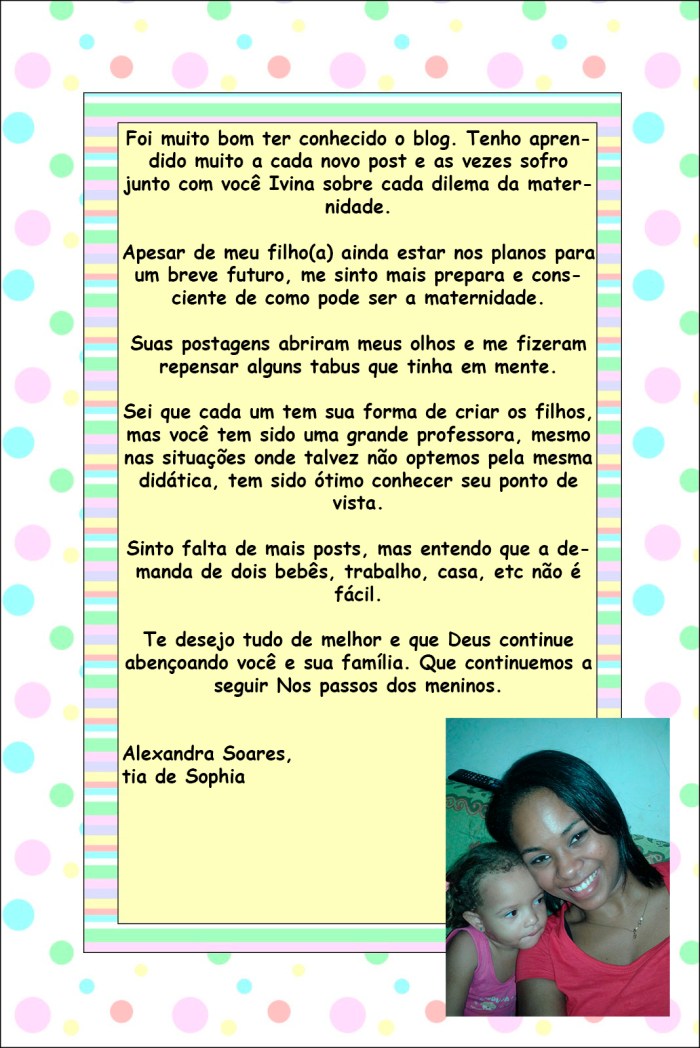 depoimento alexandra